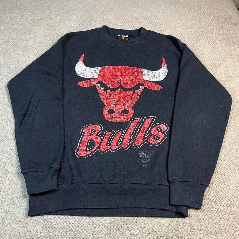 Vintage 1990s Chicago bulls sweatshirt  Size large